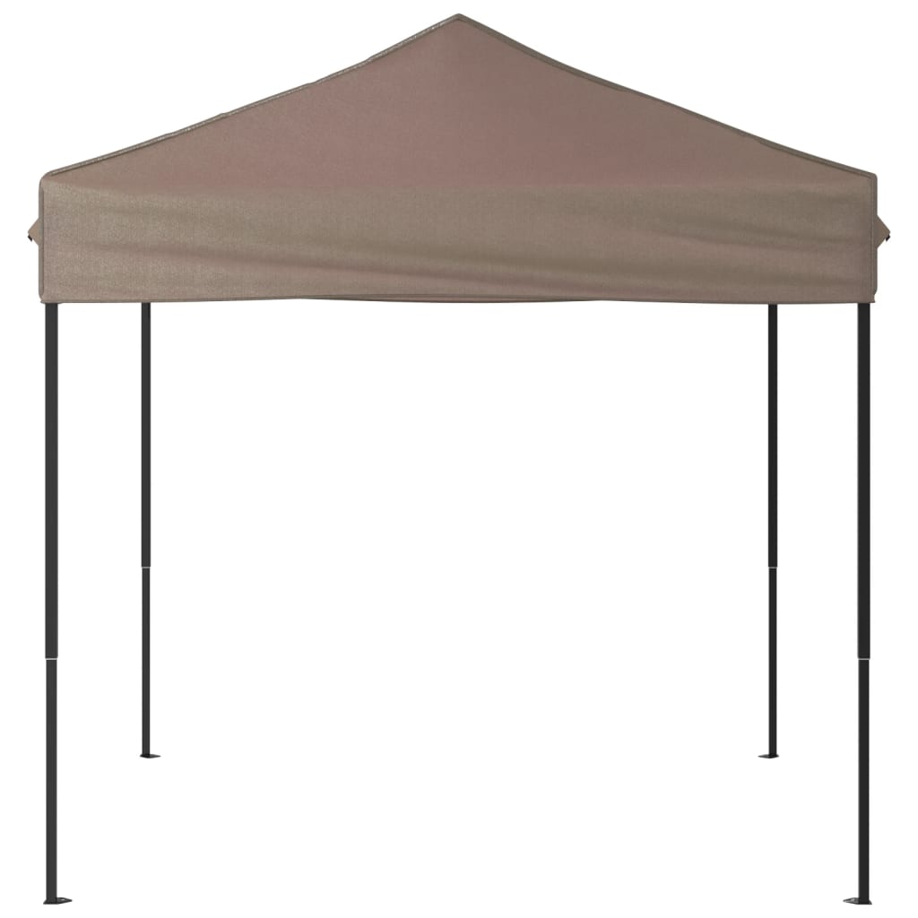 Skládací party stan taupe 2 x 2 m