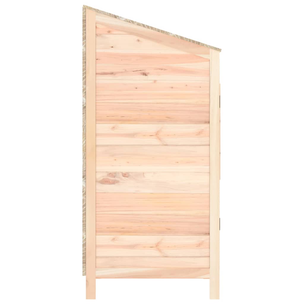 Zahradní kůlna 55 x 52 x 112 cm masivní jedlové dřevo