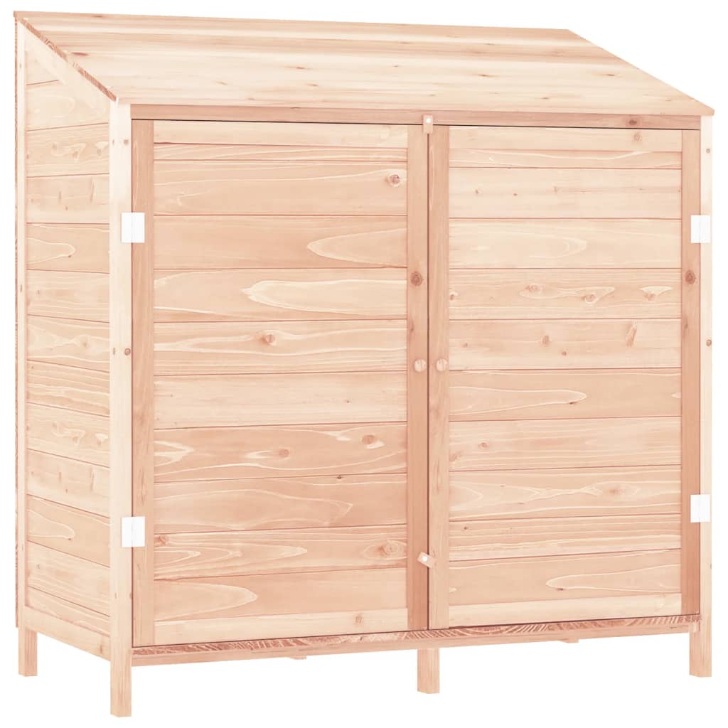 Zahradní kůlna 102 x 52 x 112 cm masivní jedlové dřevo