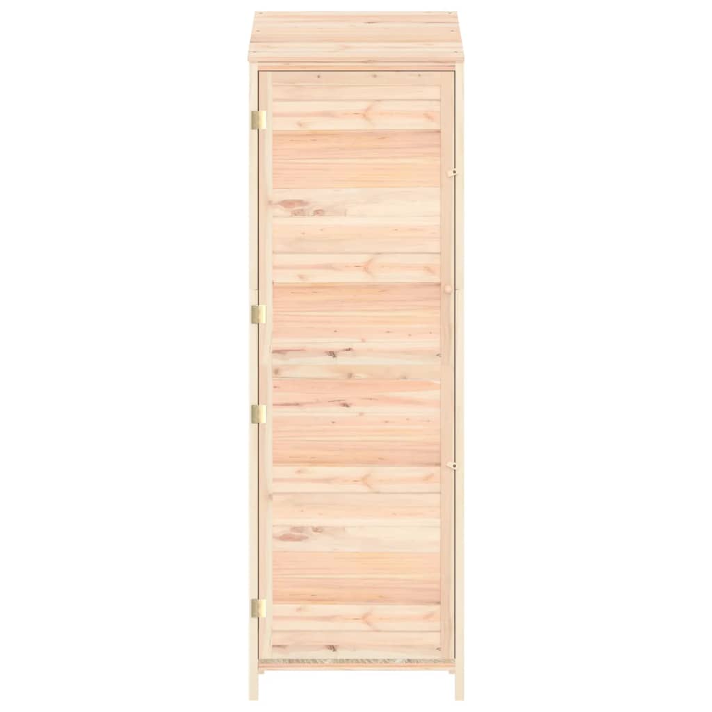 Zahradní kůlna 55 x 52 x 174,5 cm masivní jedlové dřevo