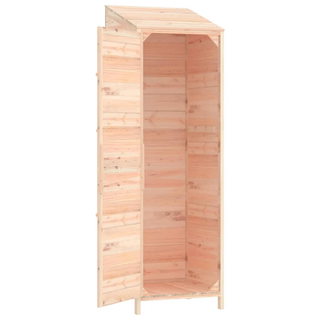 Zahradní kůlna 55 x 52 x 174,5 cm masivní jedlové dřevo