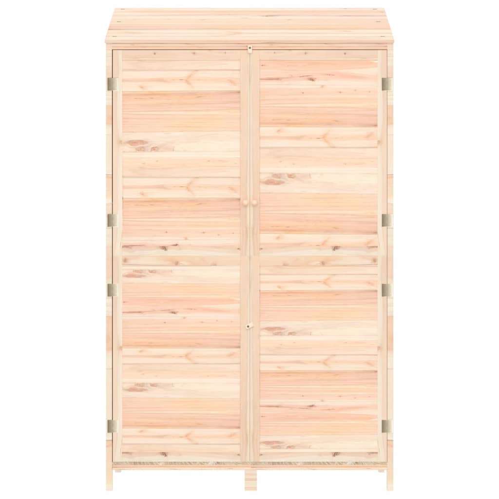 Zahradní kůlna 102 x 52 x 174,5 cm masivní jedlové dřevo