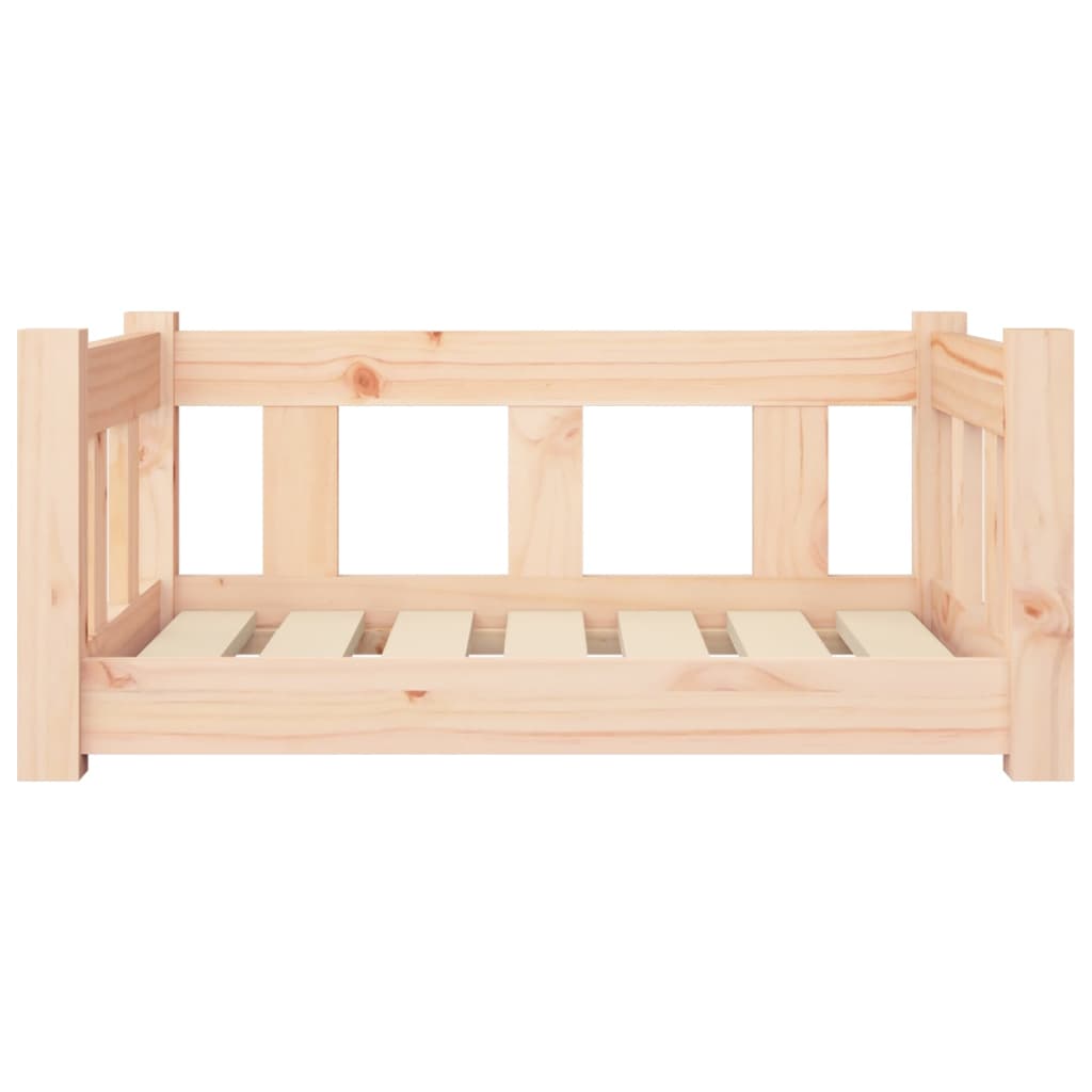 Pelíšek pro psy 65,5 x 50,5 x 28 cm masivní borovice