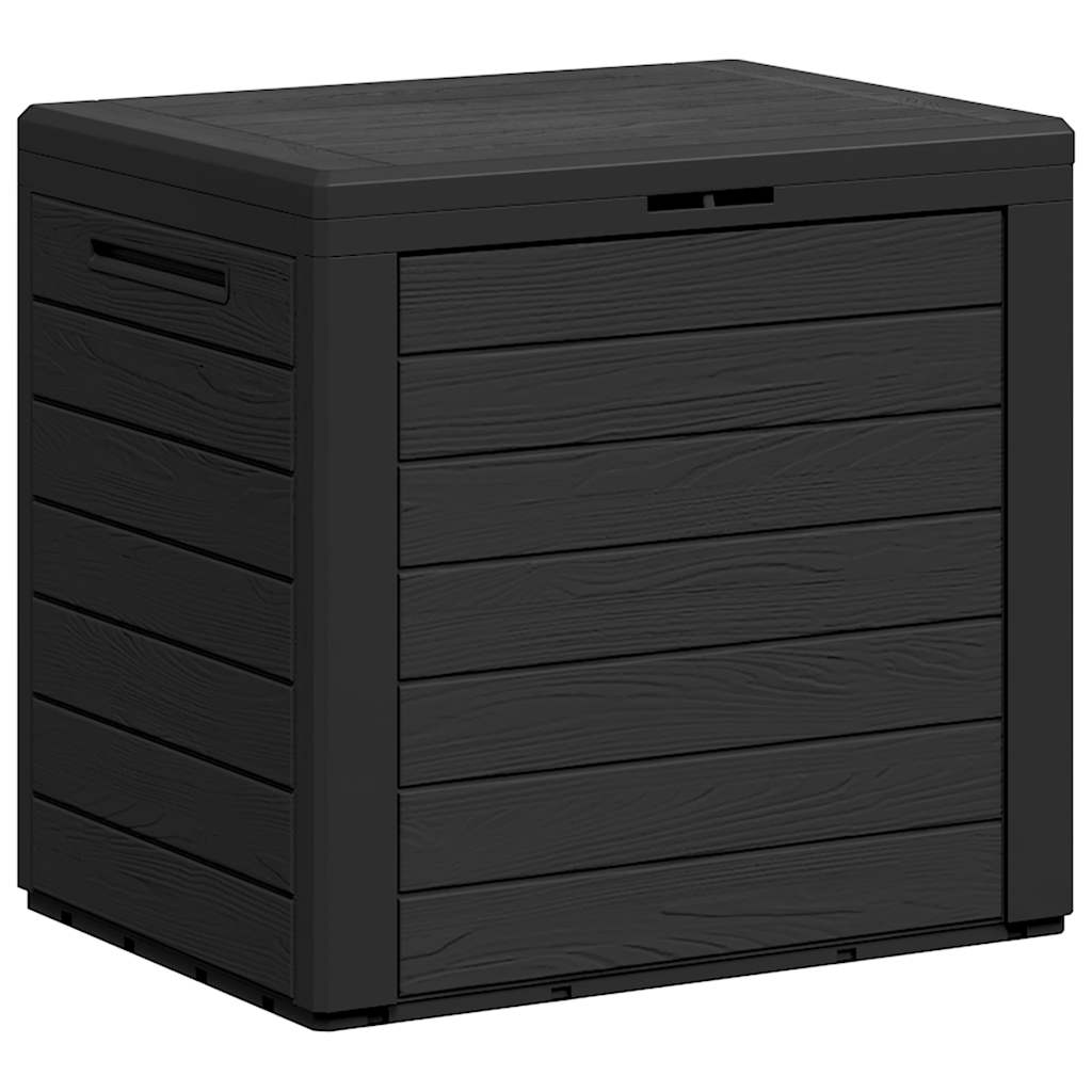 Zahradní úložný box antracitový 58,5 x 46 x 55 cm polypropylen