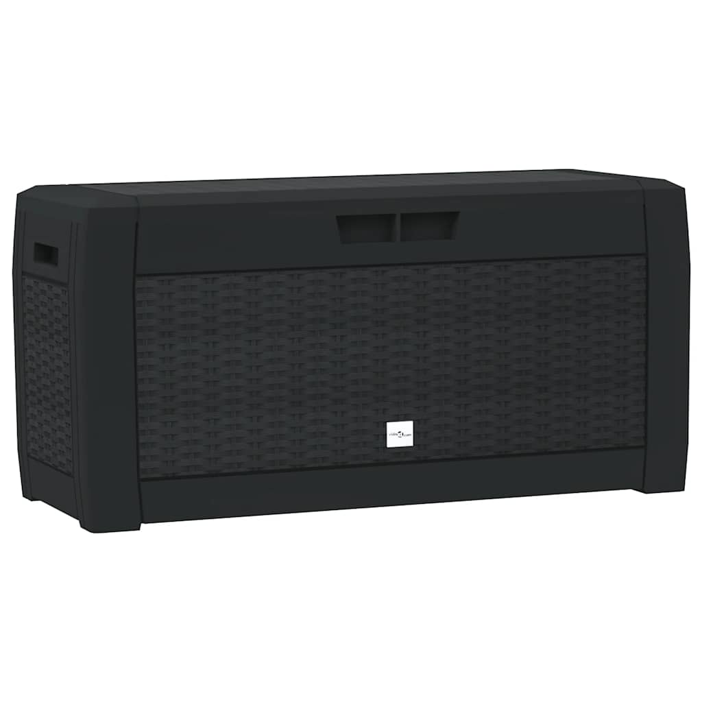 Zahradní úložný box antracitový 119 x 48 x 60 cm polypropylen