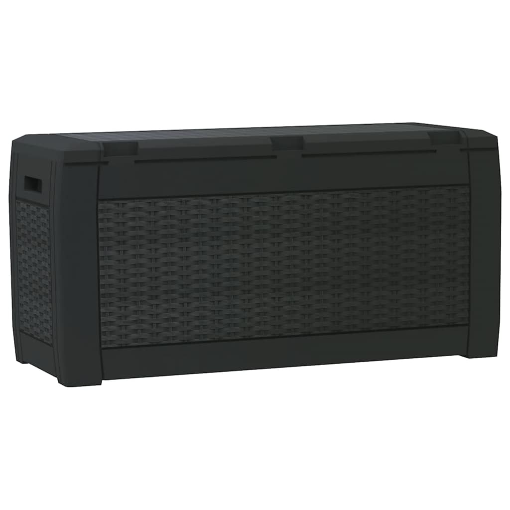 Zahradní úložný box antracitový 119 x 48 x 60 cm polypropylen