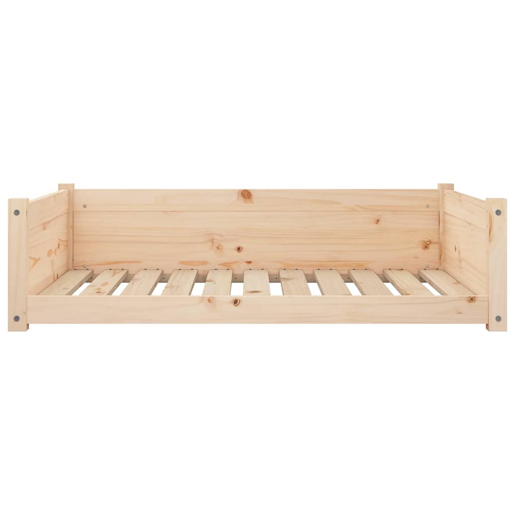 Pelíšek pro psy 95,5 x 65,5 x 28 cm masivní borovice
