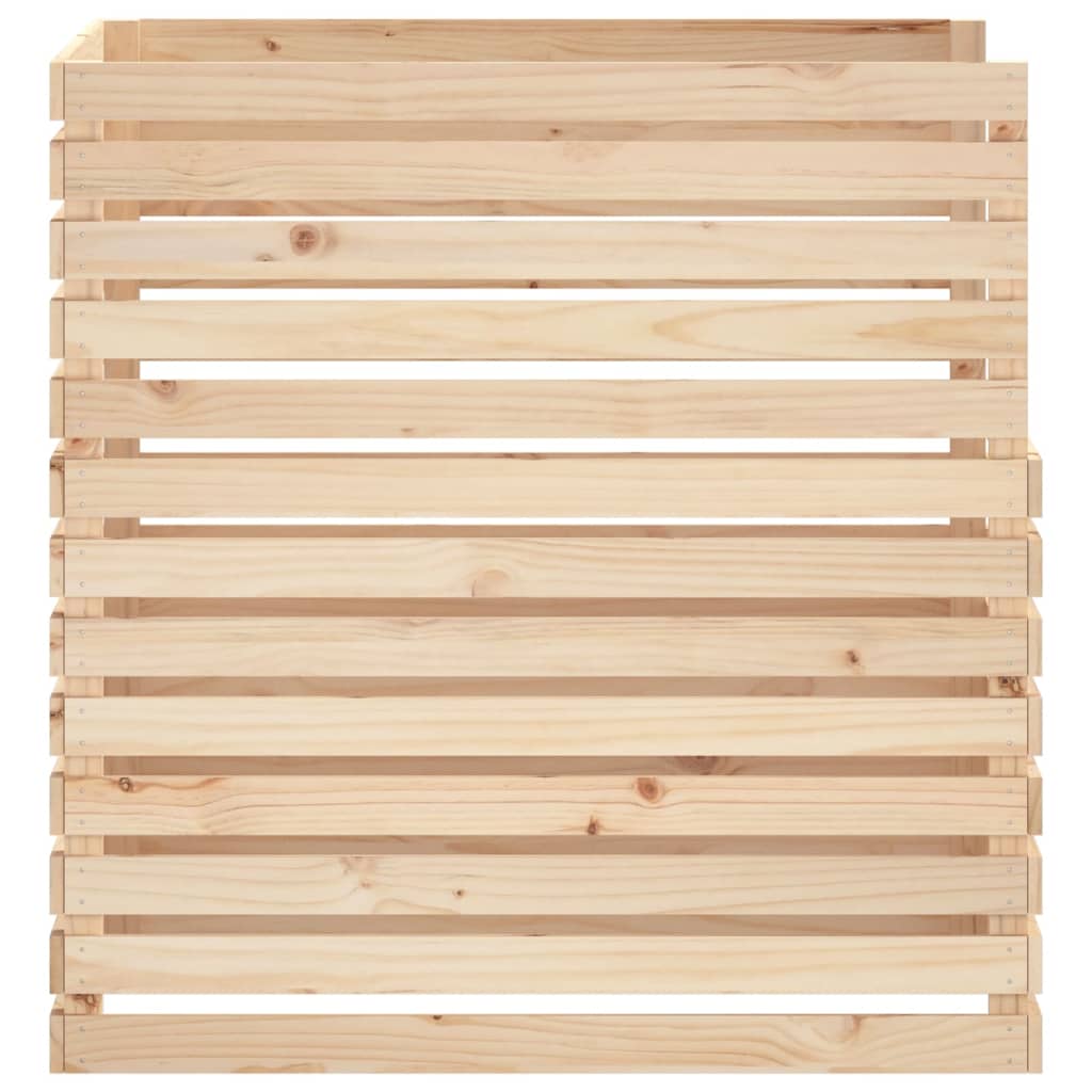 Kompostér 100 x 100 x 102 cm masivní borové dřevo