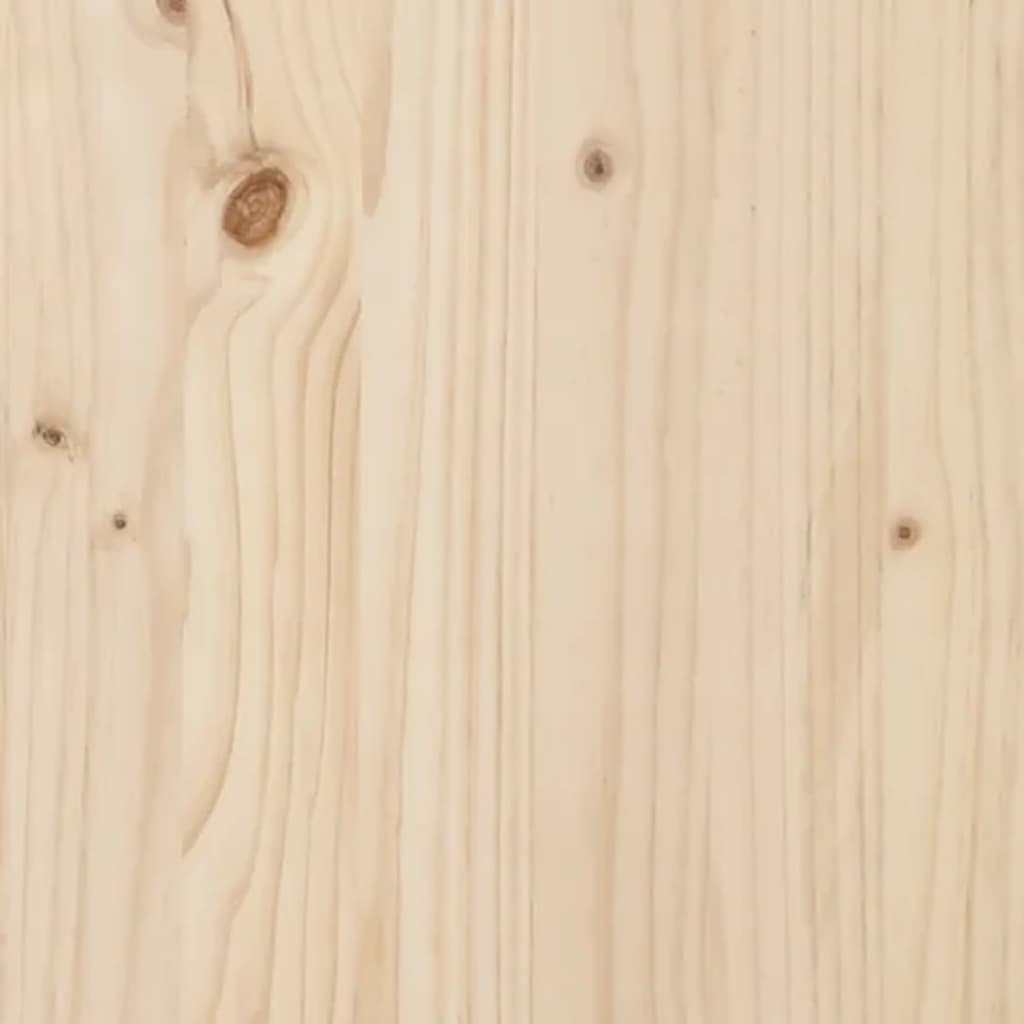Pelíšek pro psy 95,5x73,5x90 cm masivní borovice