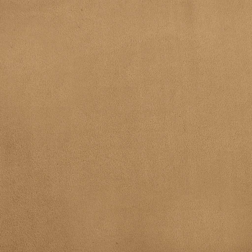 Pelíšek pro psy hnědý 95 x 55 x 30 cm samet