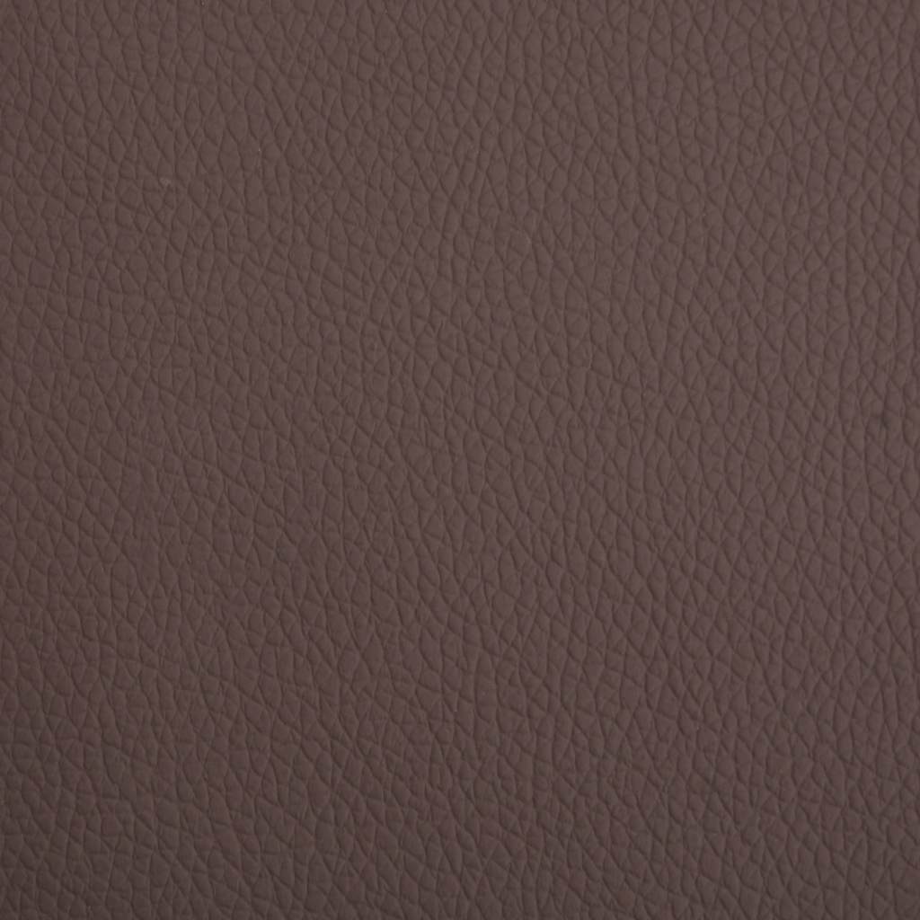 Pelíšek pro psy hnědý 95 x 55 x 30 cm umělá kůže