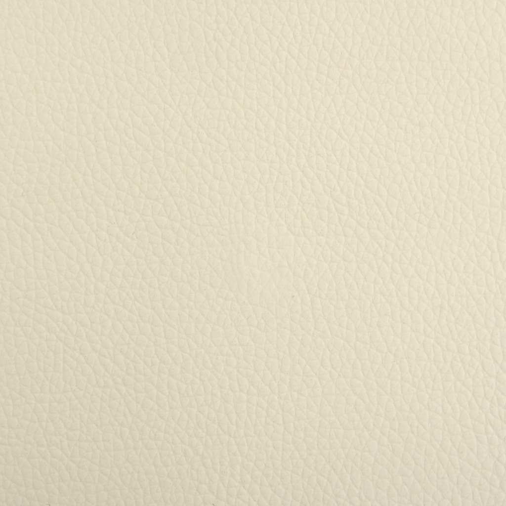 Pelíšek pro psy krémový 70 x 45 x 30 cm umělá kůže