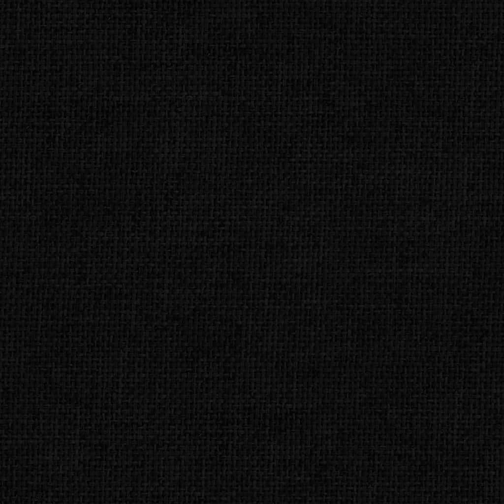 Pelíšek pro psy černý 90 x 53 x 30 cm textil