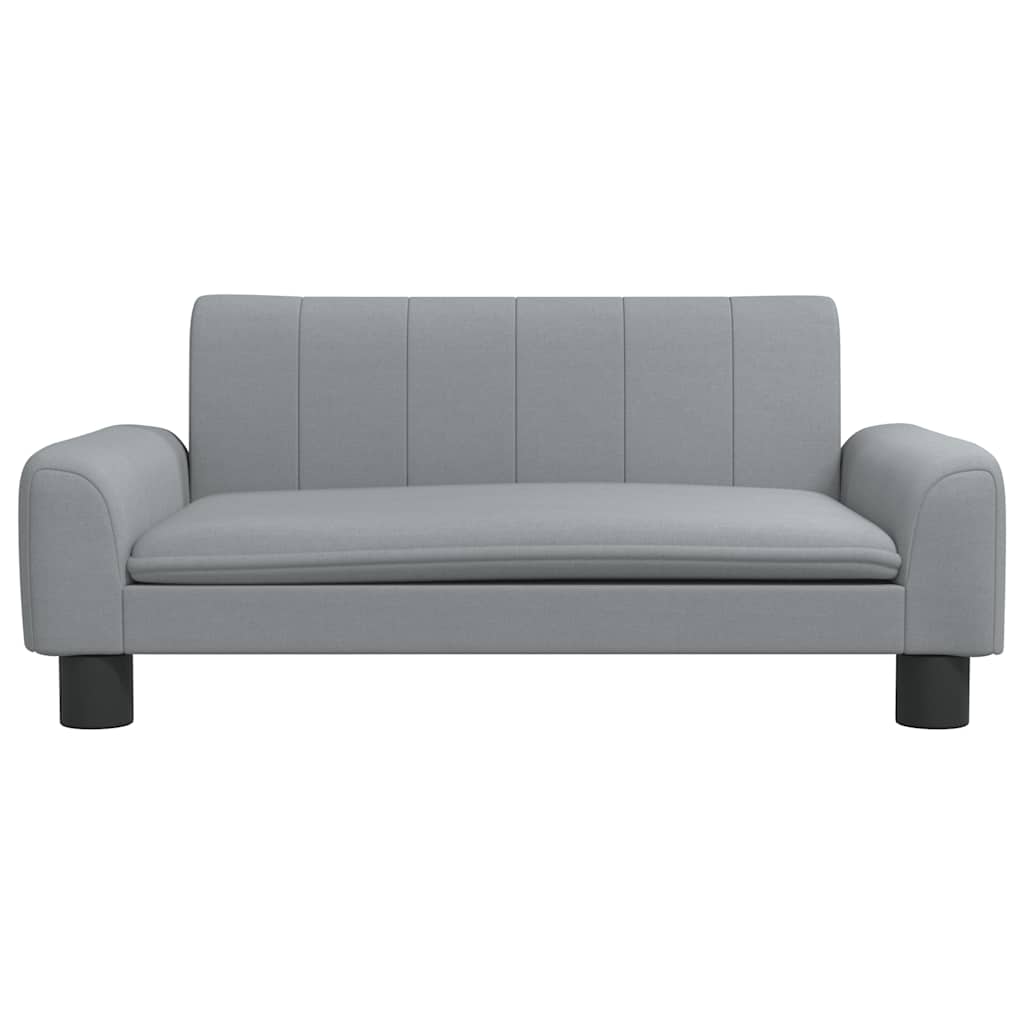 Pelíšek pro psy světle šedý 70 x 45 x 30 cm textil