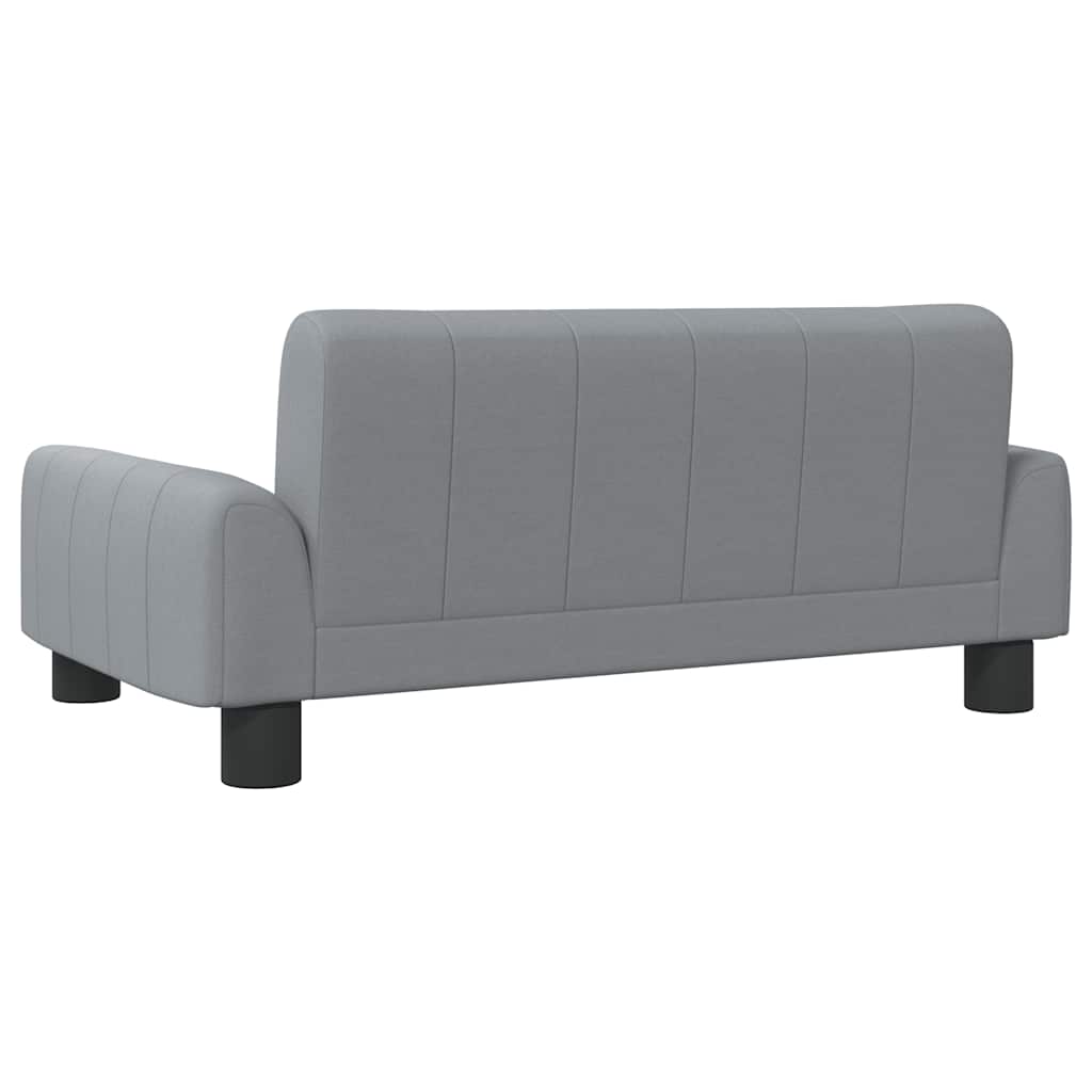 Pelíšek pro psy světle šedý 70 x 45 x 30 cm textil