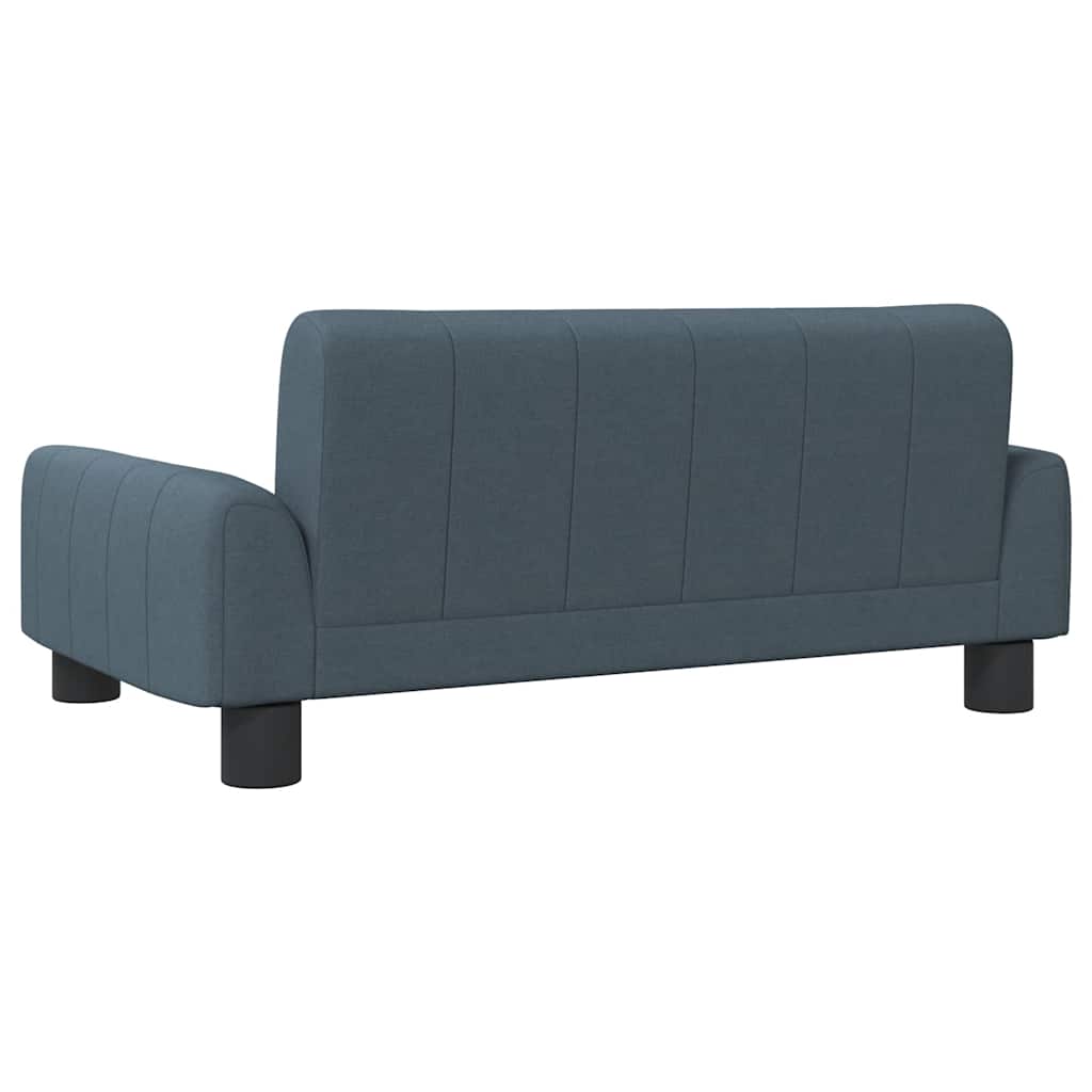 Pelíšek pro psy tmavě šedý 70 x 45 x 30 cm textil