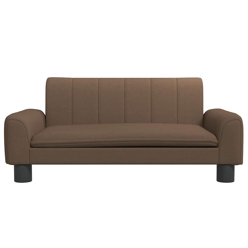 Pelíšek pro psy hnědý 70 x 45 x 30 cm textil