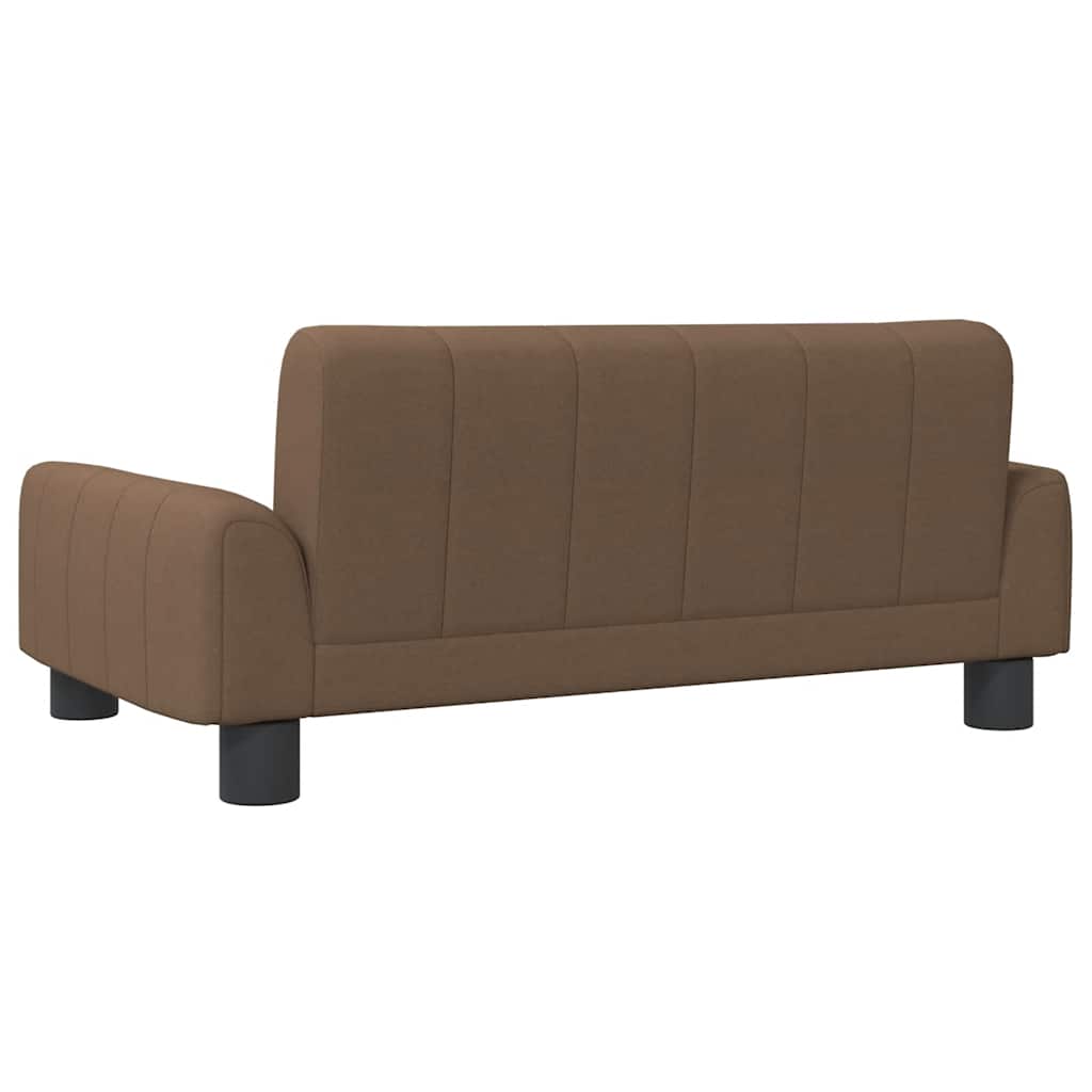 Pelíšek pro psy hnědý 70 x 45 x 30 cm textil