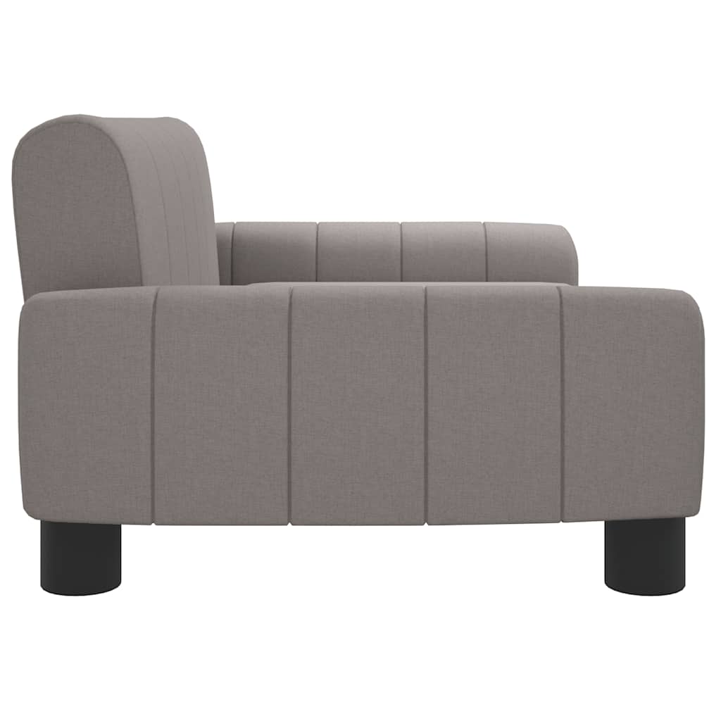 Pelíšek pro psy taupe 70 x 45 x 30 cm textil