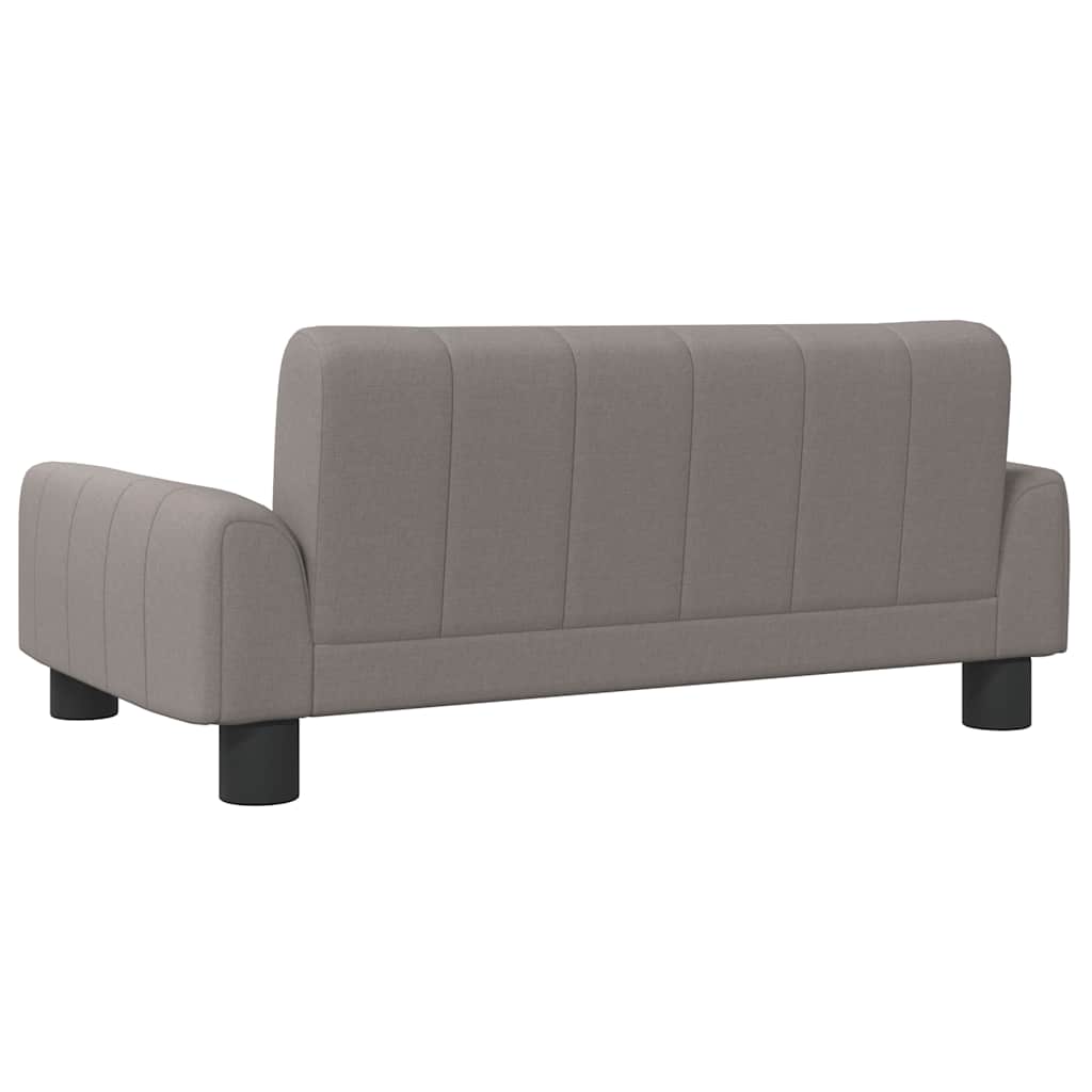 Pelíšek pro psy taupe 70 x 45 x 30 cm textil
