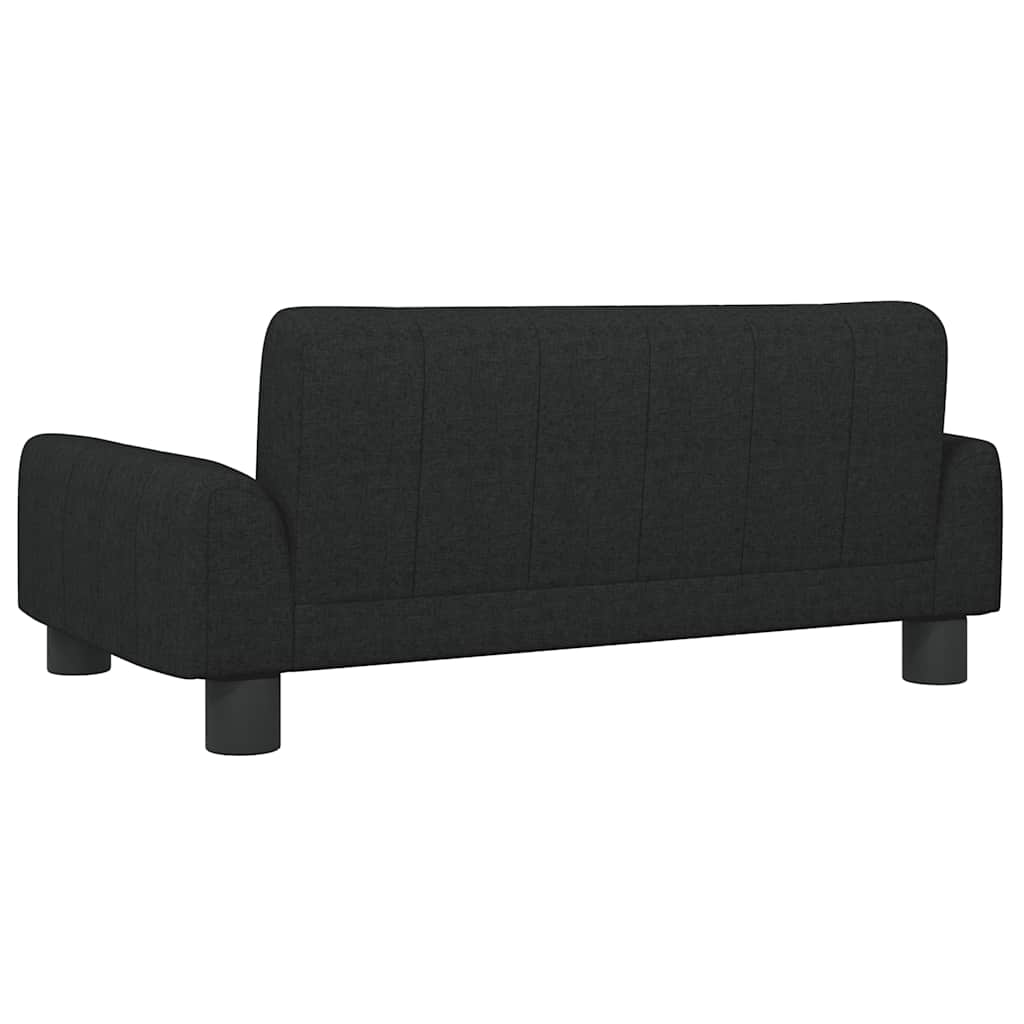 Pelíšek pro psy černý 70 x 45 x 30 cm textil