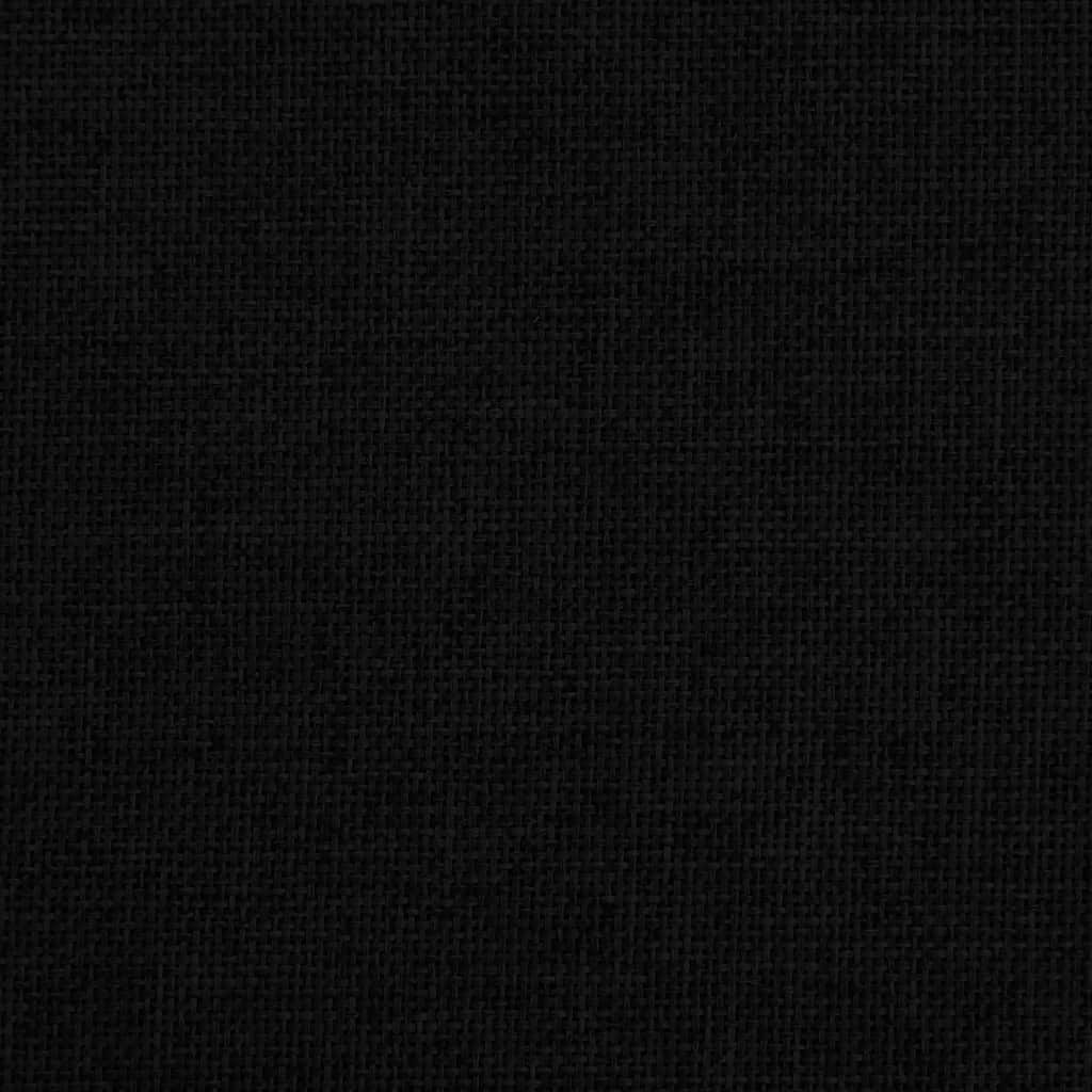 Pelíšek pro psy černý 70 x 45 x 30 cm textil