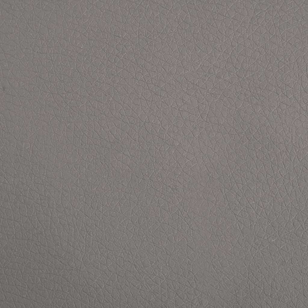 Pelíšek pro psy šedý 70 x 45 x 30 cm umělá kůže