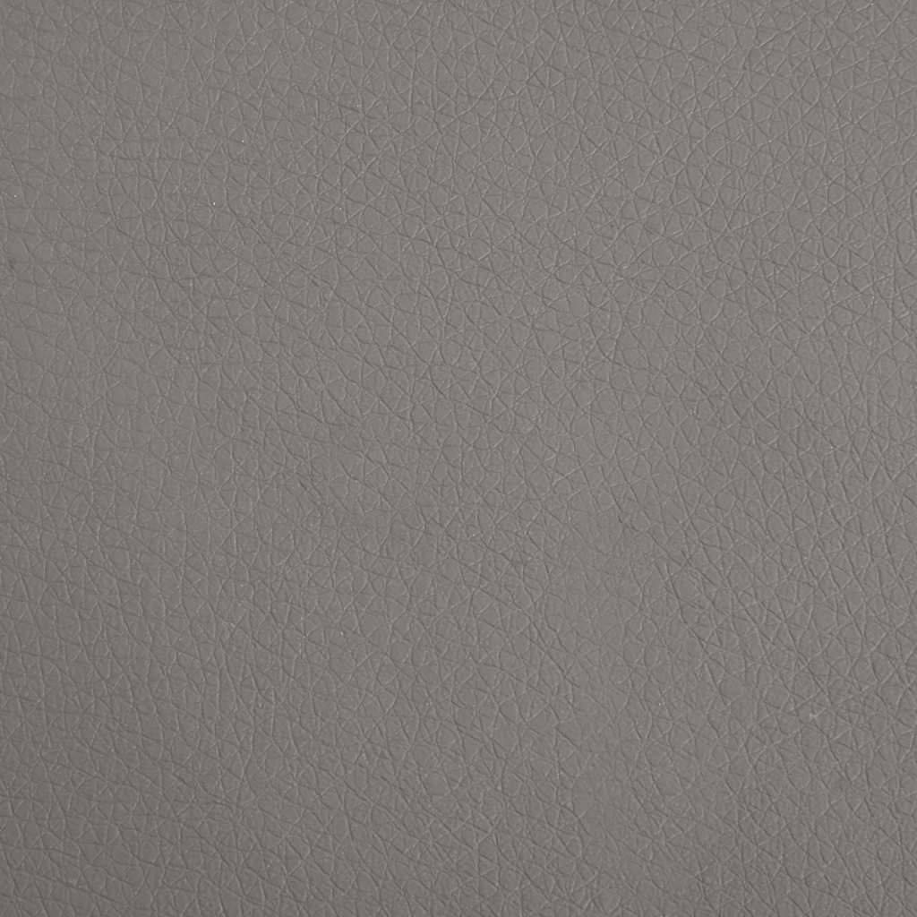 Pelíšek pro psy šedý 80 x 45 x 30 cm umělá kůže