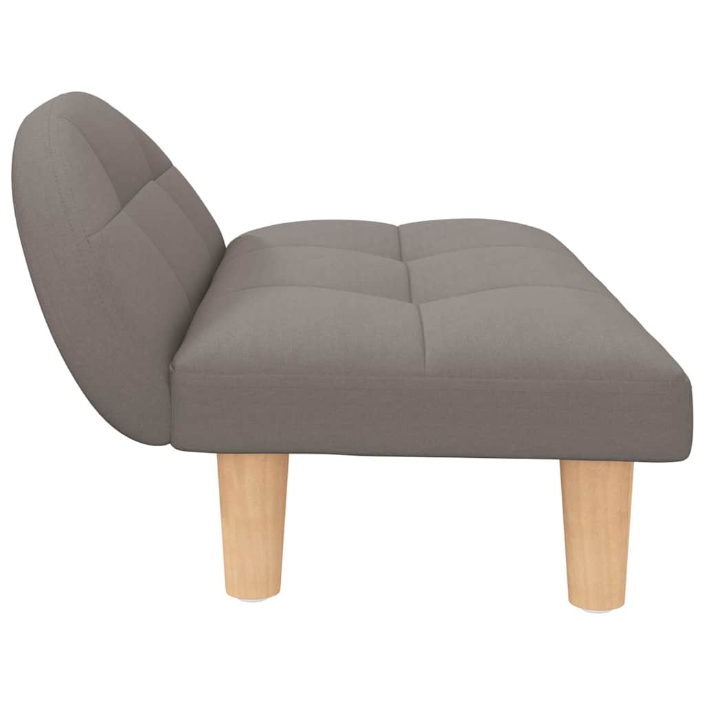 Pelíšek pro psy taupe 70 x 52 x 30 cm textil