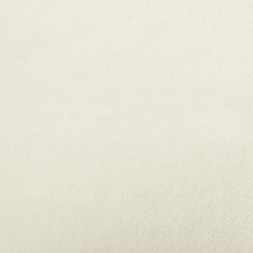 Pelíšek pro psy krémový 70 x 52 x 30 cm samet