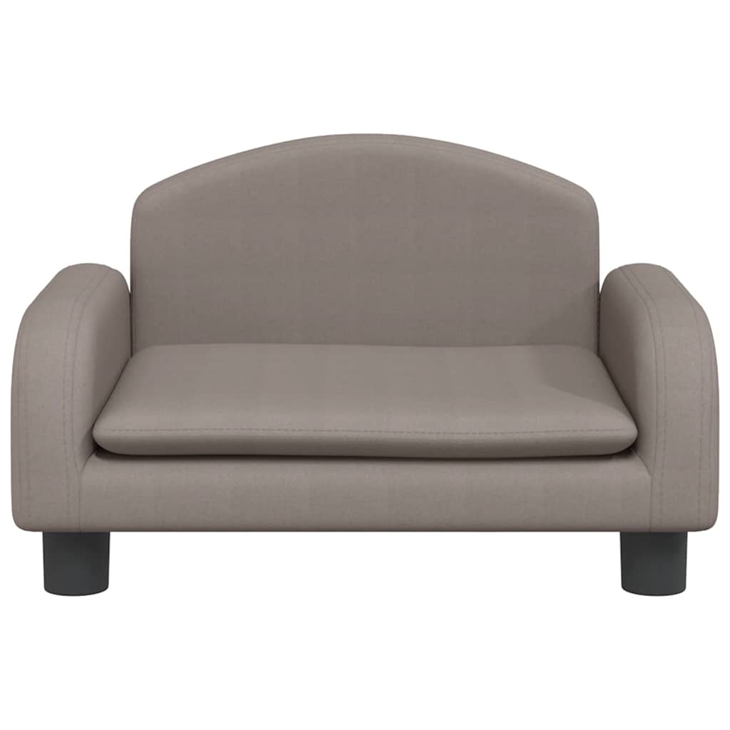 Pelíšek pro psy taupe 50 x 40 x 30 cm textil