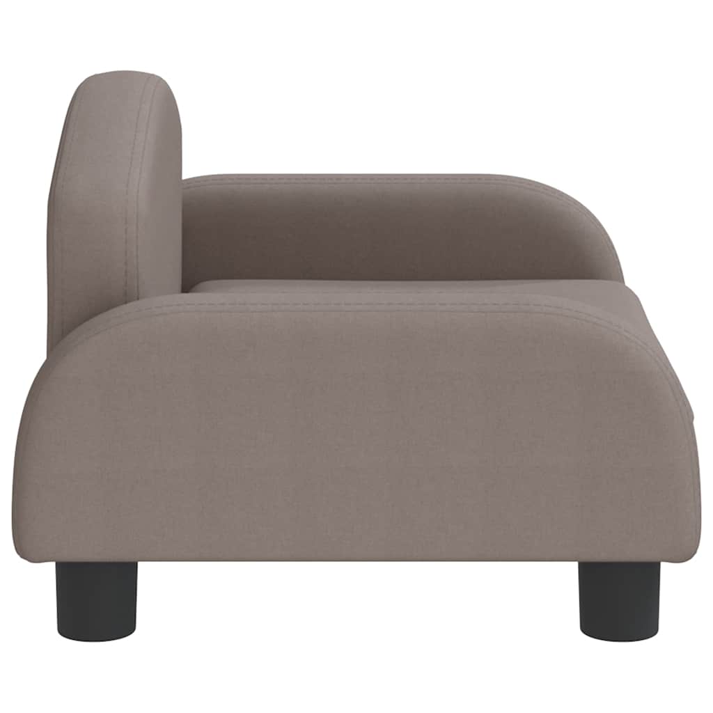 Pelíšek pro psy taupe 50 x 40 x 30 cm textil