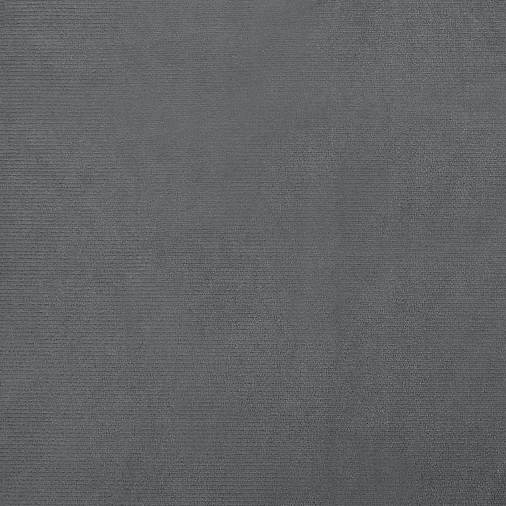 vida Pelíšek pro psa a prodlužovací díl tmavě šedý 100x50x30 cm samet