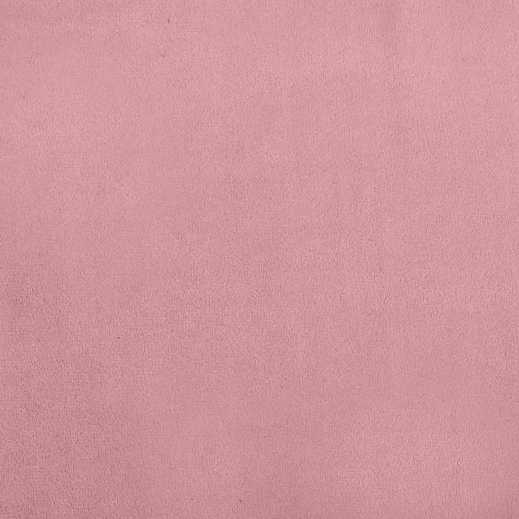 vida Pelíšek pro psa s prodlužovacím dílem růžový 100x50x30 cm samet