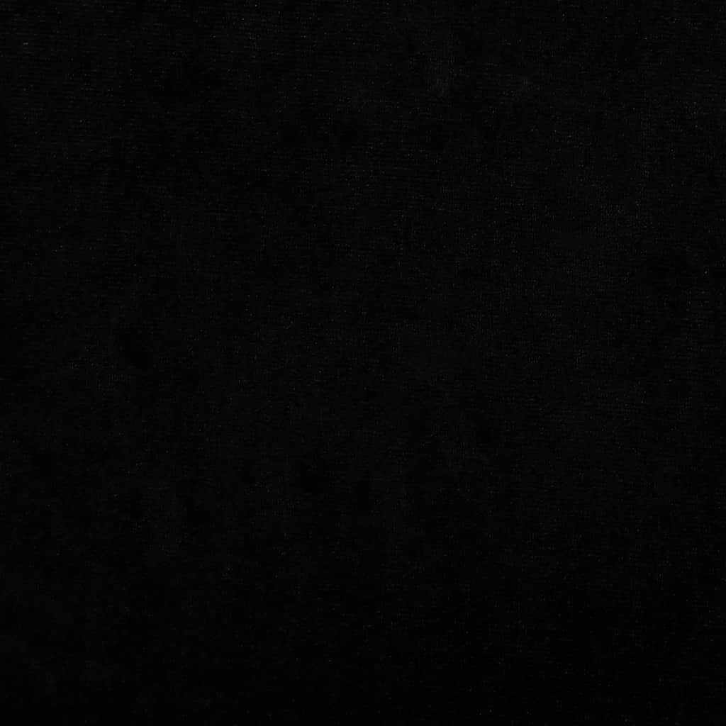 vida Pelíšek pro psa s prodlužovacím dílem černý 100x50x30 cm samet