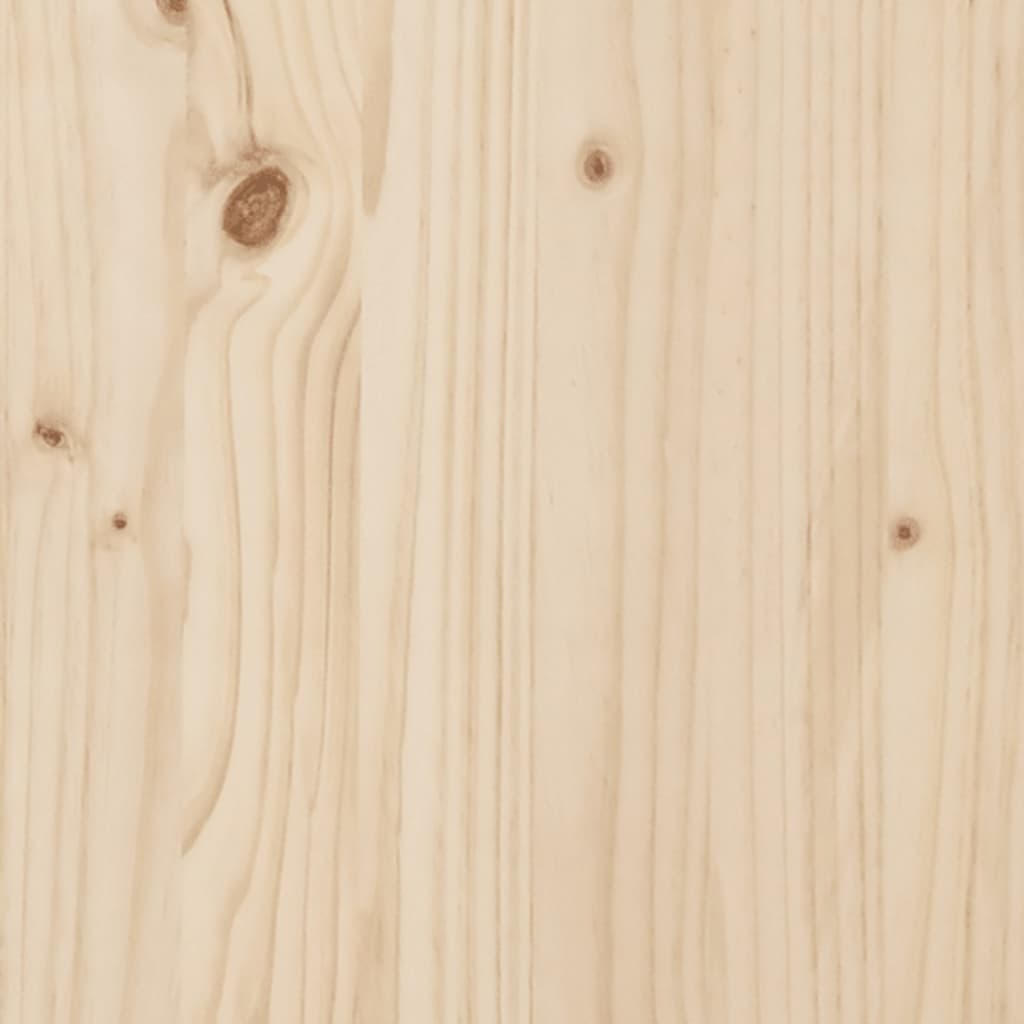 Zahradní lavice gabionový design 100x70x72 cm masivní borovice