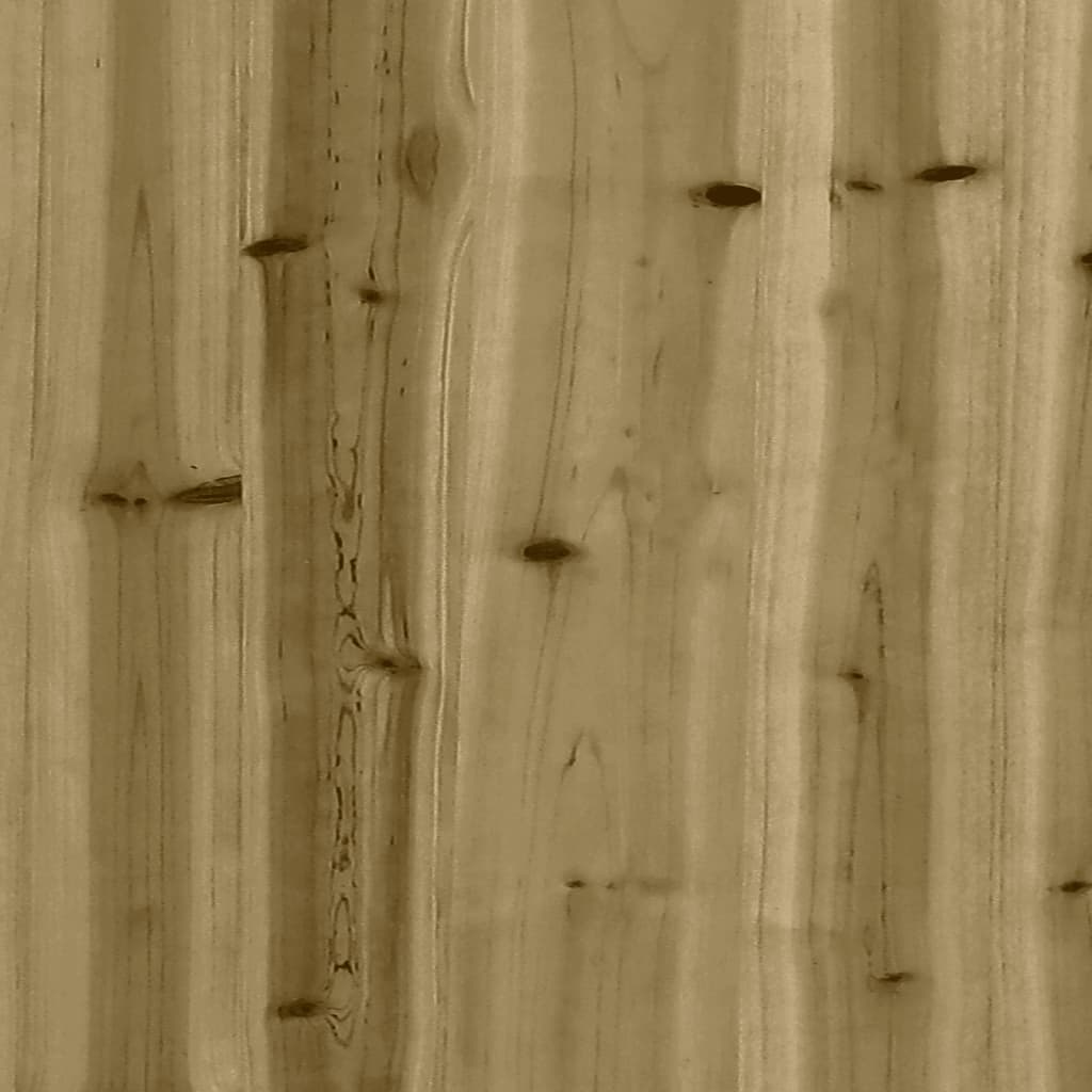 Zahradní lavice gabionový design 100x70x72 cm masivní borovice