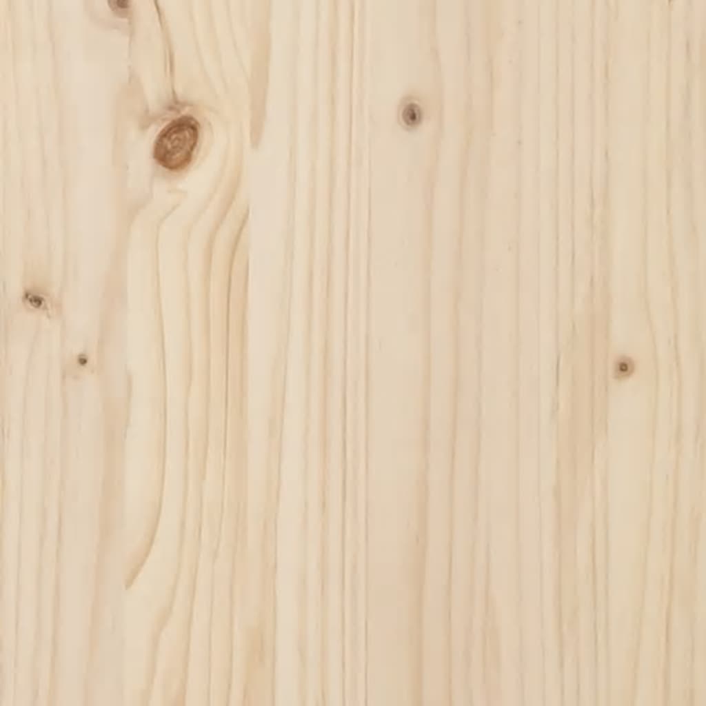 Zahradní lavice gabionový design 122x71x65,5cm masivní borovice