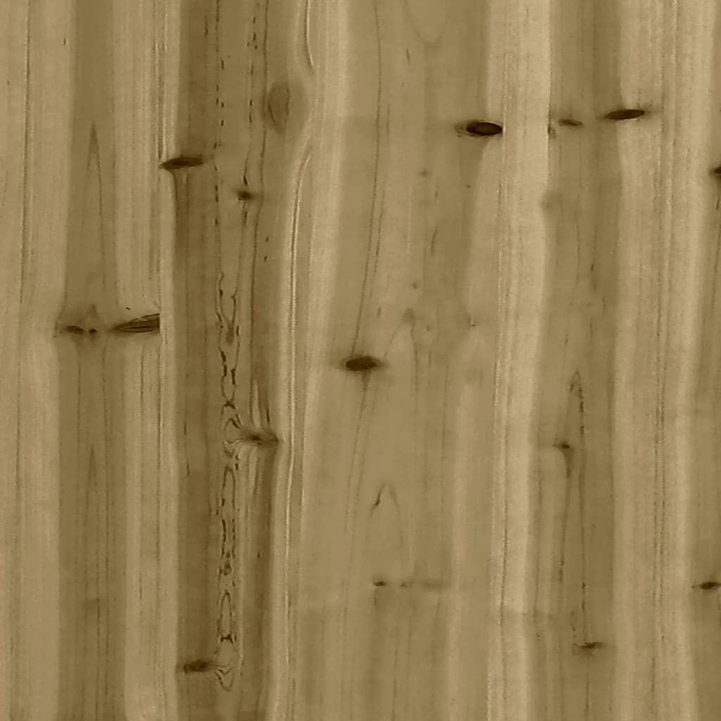 Zahradní lavice gabionový design 183x41x60,5 cm borové dřevo