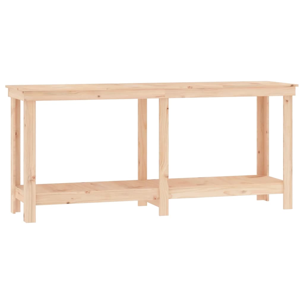 Dílenský stůl 180 x 50 x 80 cm masivní borovice
