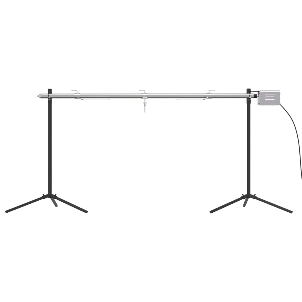 Automatický gril s motorem nerezová ocel 150 x 46,5 x 82,5 cm