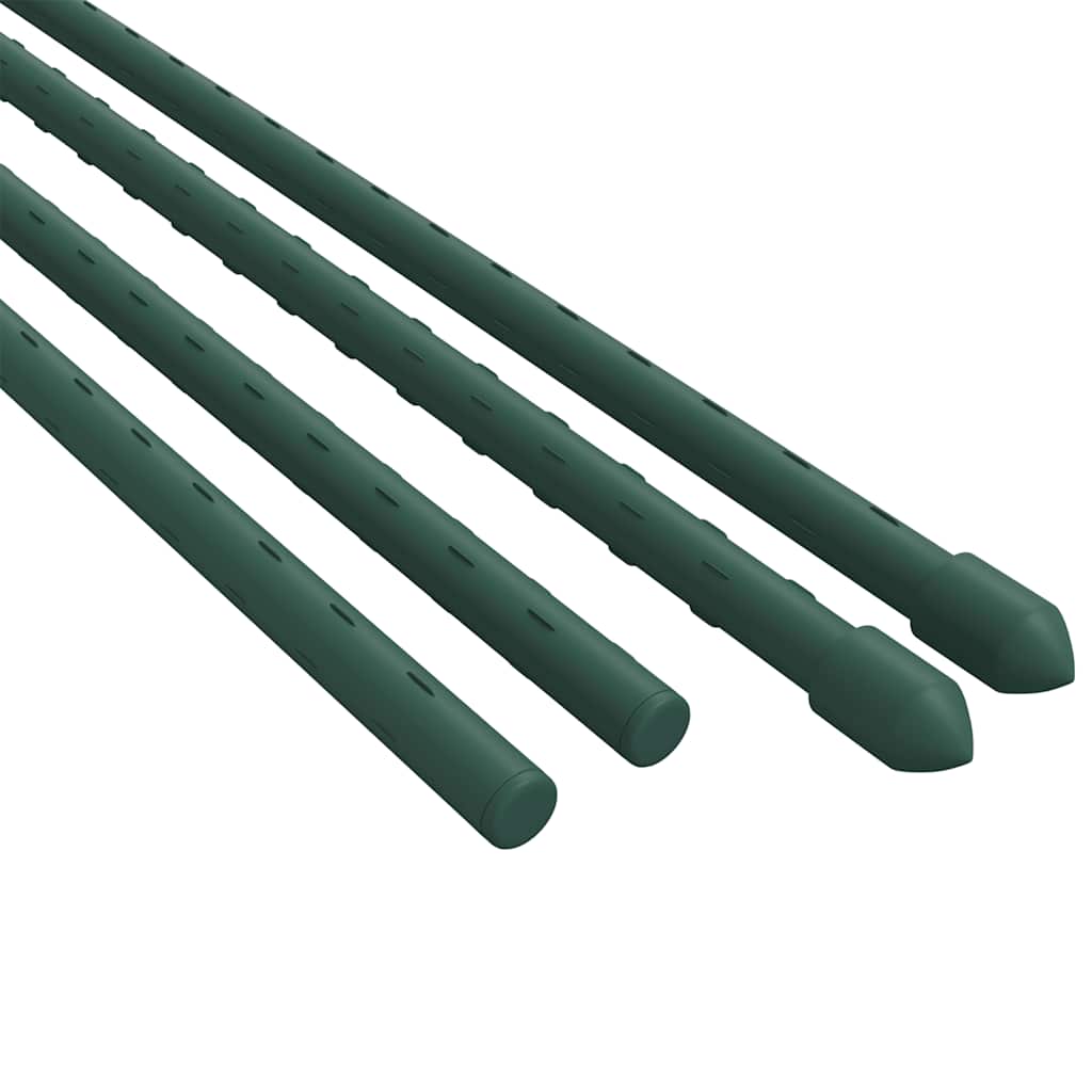 Tyčky k rostlinám 30 ks zelené 150 cm ocel