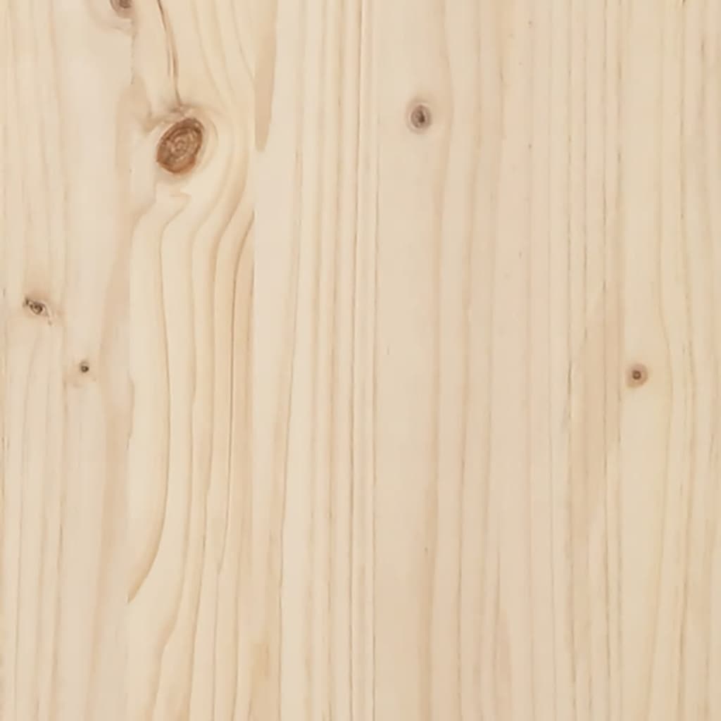 Kompostér 82,5 x 82,5 x 99,5 cm masivní borové dřevo