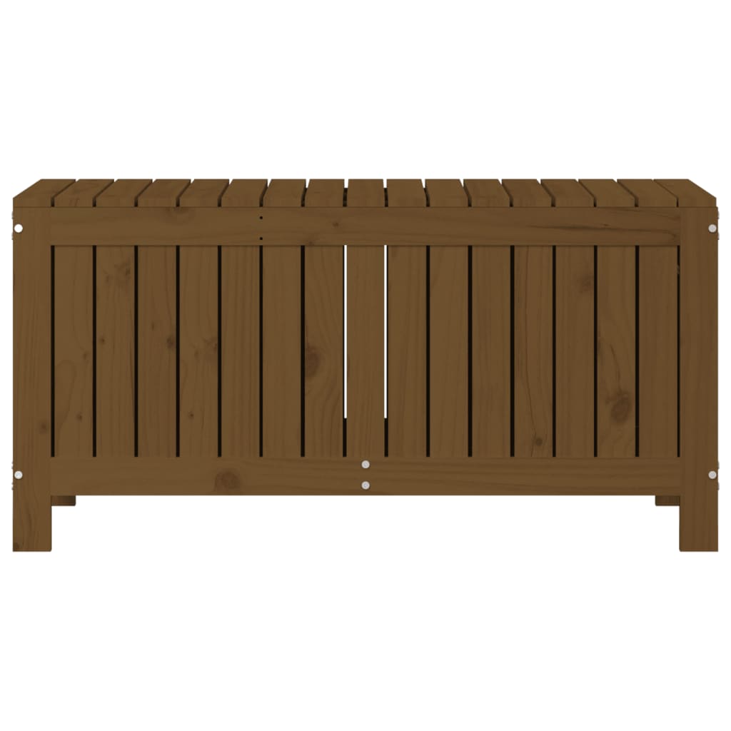 Zahradní úložný box medově hnědý 108x42,5x54cm masivní borovice
