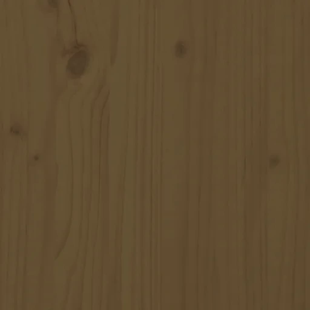 Zahradní úložný box medově hnědý 108x42,5x54cm masivní borovice