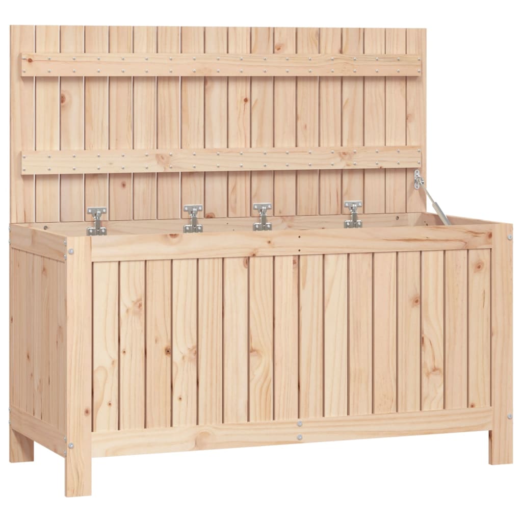 Zahradní úložný box 115 x 49 x 60 cm masivní borové dřevo