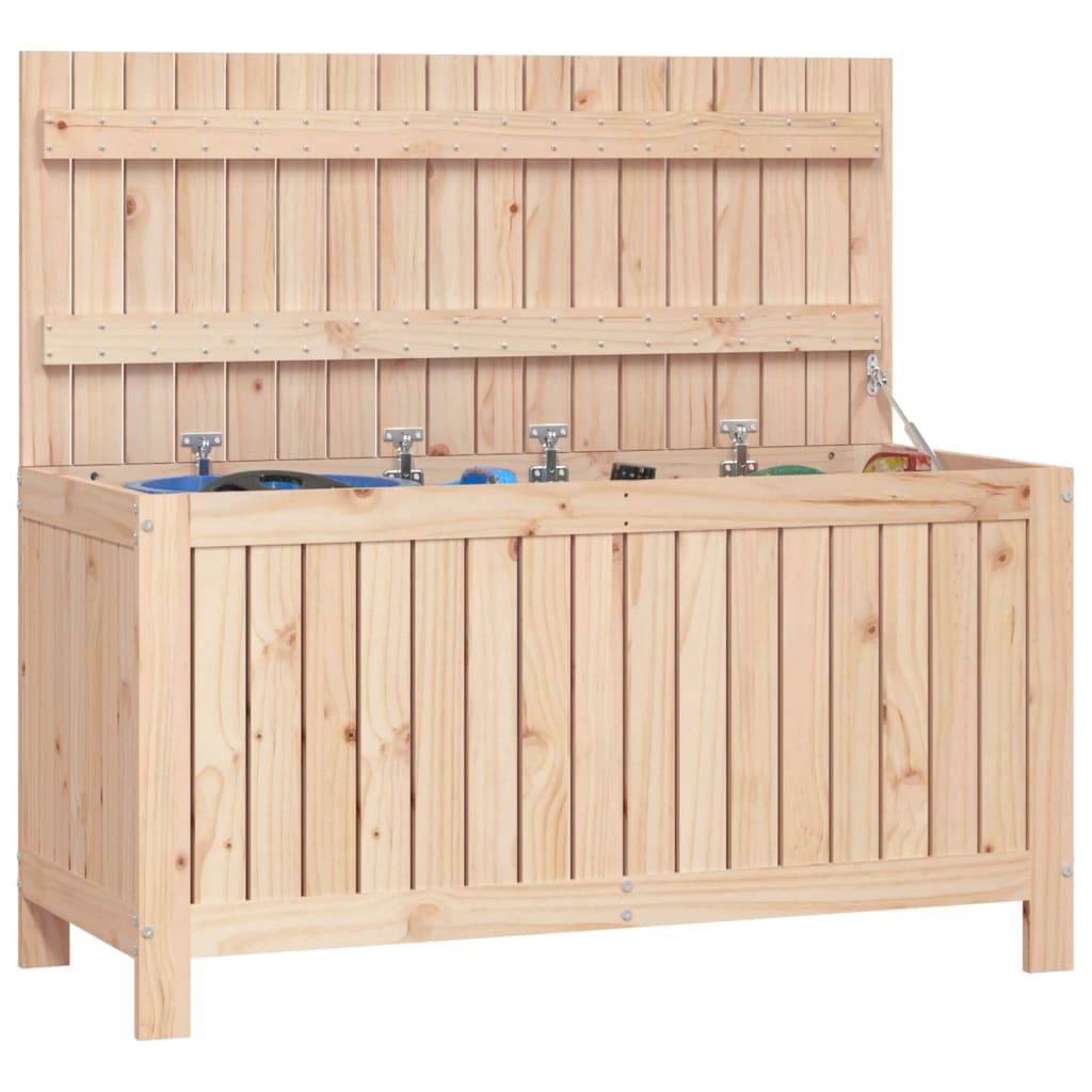 Zahradní úložný box 115 x 49 x 60 cm masivní borové dřevo