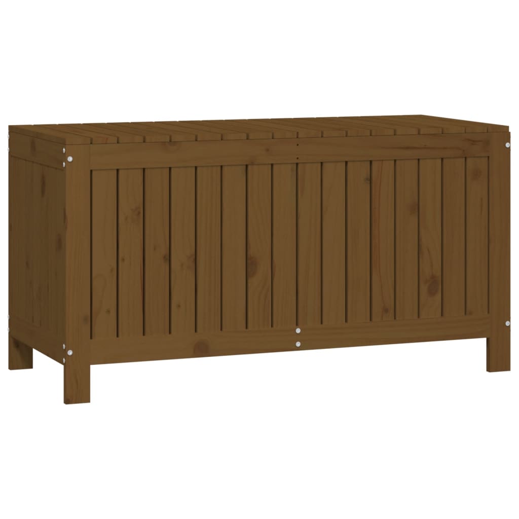 Zahradní úložný box medově hnědý 115x49x60 cm masivní borovice