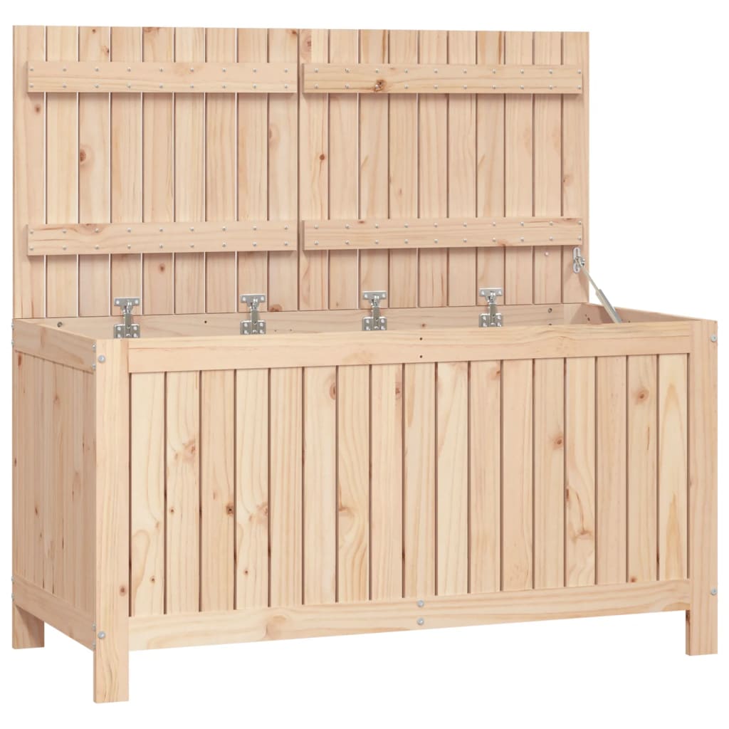 Zahradní úložný box 121 x 55 x 64 cm masivní borové dřevo