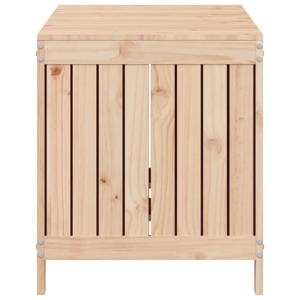 Zahradní úložný box 121 x 55 x 64 cm masivní borové dřevo